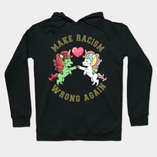 Make racism wrong again Hoodie